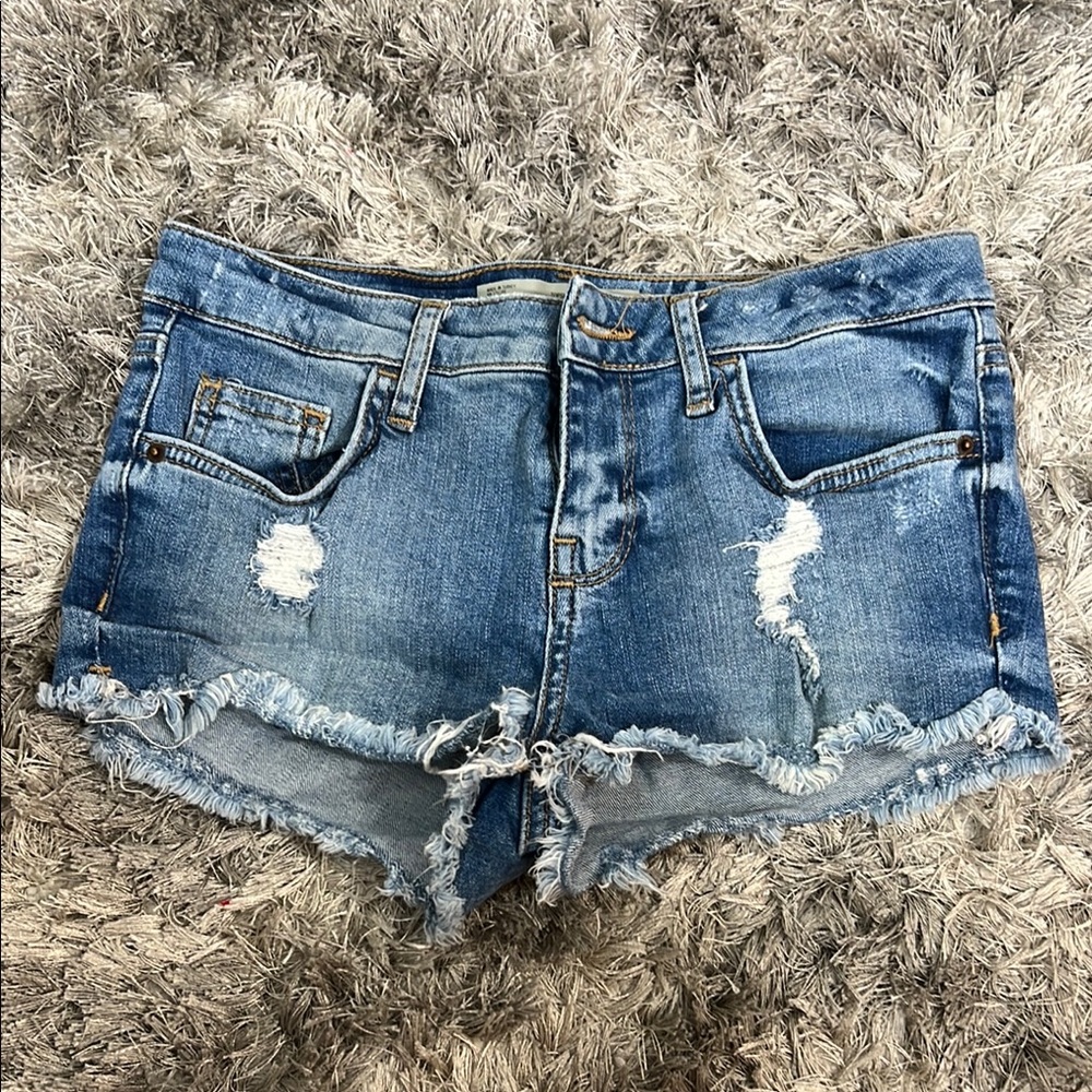 Topshop Denim Shorts